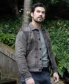 Wild Cards S02 Giacomo Gianniotti Grey Jacket