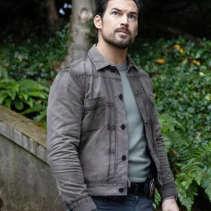 Wild Cards S02 Giacomo Gianniotti Grey Jacket