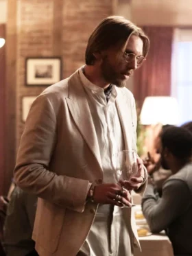 Witchboard Jamie Campbell Bower White Blazer