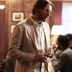 Witchboard Jamie Campbell Bower White Blazer