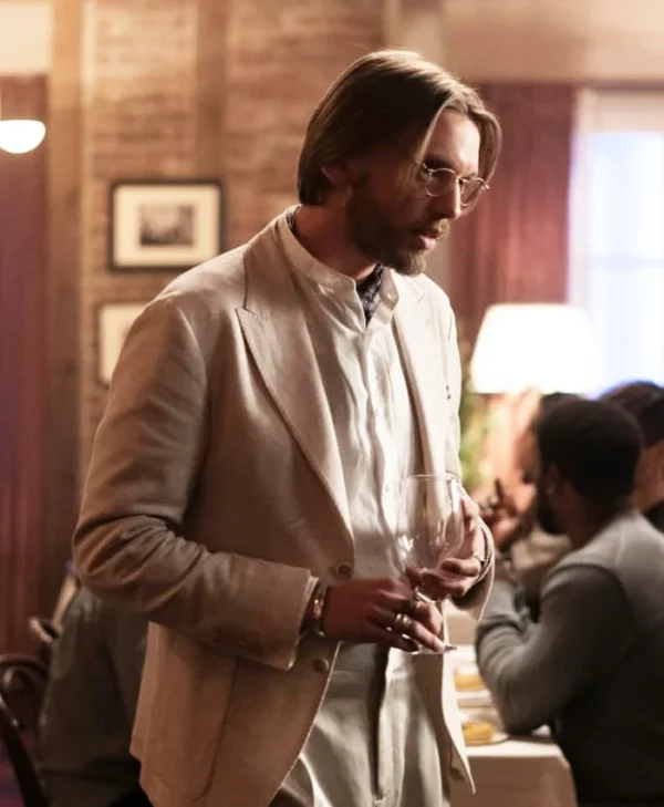 Witchboard Jamie Campbell Bower White Blazer