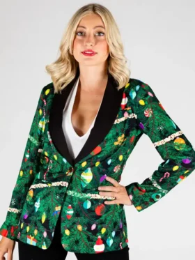 Women's Pant Suit For Christmas Party