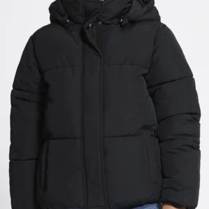 lager 157 puffer jacket black
