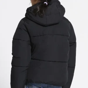 lager 157 puffer jacket black back