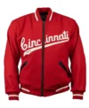 1969 Cincinnati Reds Varsity Wool Jacket Back