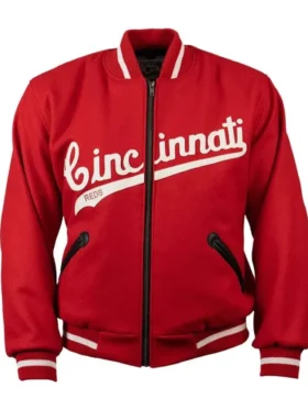 1969 Cincinnati Reds Varsity Wool Jacket Back