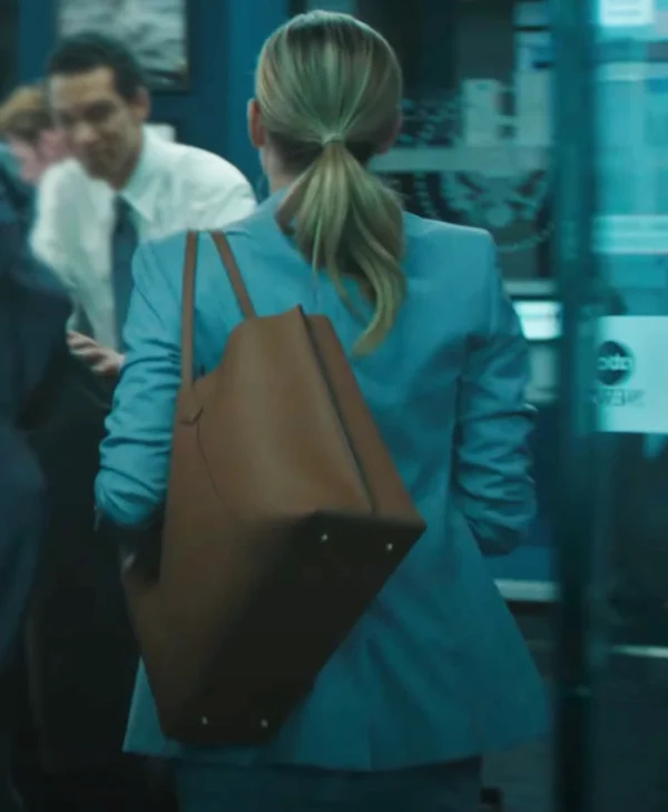 A House of Dynamite Rebecca Ferguson Blue Blazer