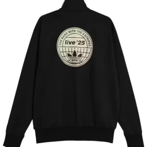 Adidas x Oasis Track Jacket Black