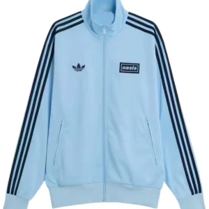 Adidas x Oasis Track Jacket Blue Back