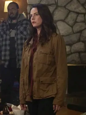 Adulthood Kaya Scodelario Brown Jacket