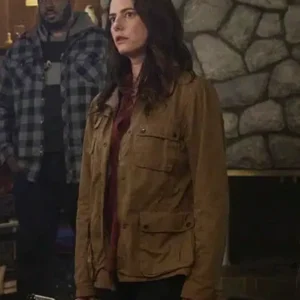 Adulthood Kaya Scodelario Brown Jacket