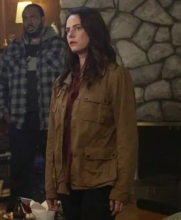 Adulthood Kaya Scodelario Brown Jacket