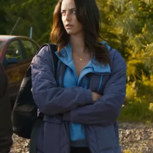 Adulthood Kaya Scodelario Quilted Jacket Side
