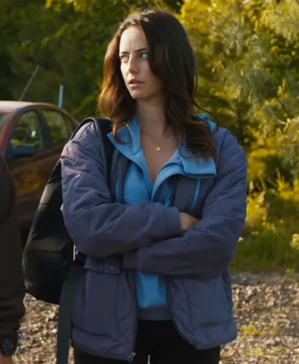 Adulthood Kaya Scodelario Quilted Jacket Side