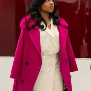 Beauty in Black S02 Taylor Polidore Williams Pink Coat Side