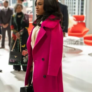 Beauty in Black S02 Taylor Polidore Williams Pink Coat Front