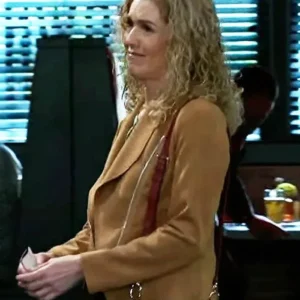 Beyond the Gates Jerri Tubbs Brown Suede Jacket Front