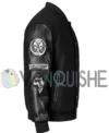 Black Panther Black Varsity Jacket right