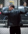 Boston Blue S01 Donnie Wahlberg Black Leather Jacket