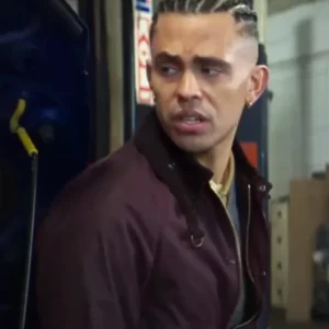 Brassic S07 Aaron Heffernan Cotton Jacket Front