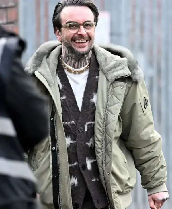 Brassic S07 Joe Gilgun Green Jacket