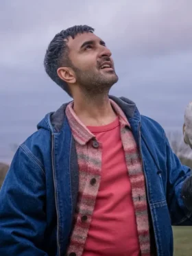 Brassic S07 Parth Thakerar Denim Jacket Side