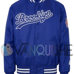 Brooklyn Dodgers 1990’s Baseball Satin Jacket front