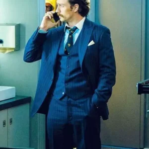 Bullet Train Tangerine Blue Suit Side