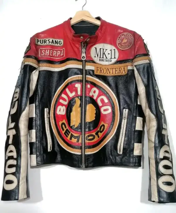 Bultaco Cemoto Vintage Mk-11 Leather Jacket
