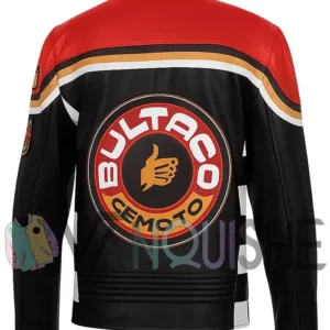 Bultaco Cemoto Vintage Mk-11 Leather Jacket back