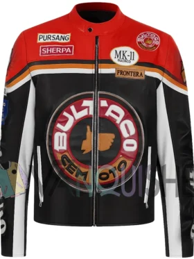 Bultaco Cemoto Vintage Mk-11 Leather Jacket front