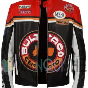 Bultaco Cemoto Vintage Mk-11 Leather Jacket front open