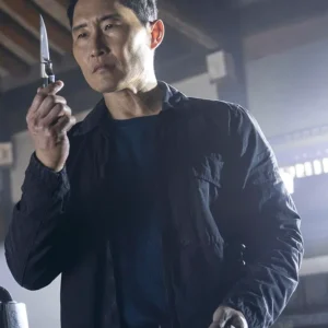 Butterfly S01 Daniel Dae Kim Black Jacket Front