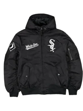 Chicago White Sox Historic L-2B Black Hooded Jacket