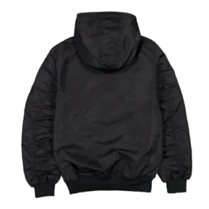 Chicago White Sox Historic L-2B Black Hooded Jacket For Sale