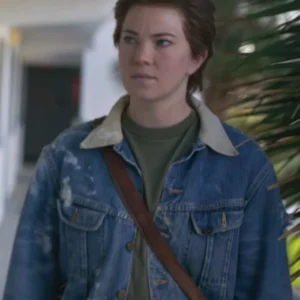 Christy Katy O'Brian Blue Denim Jacket