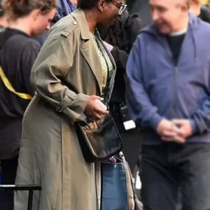 Clayface Tanya Moodie Green Trench Coat
