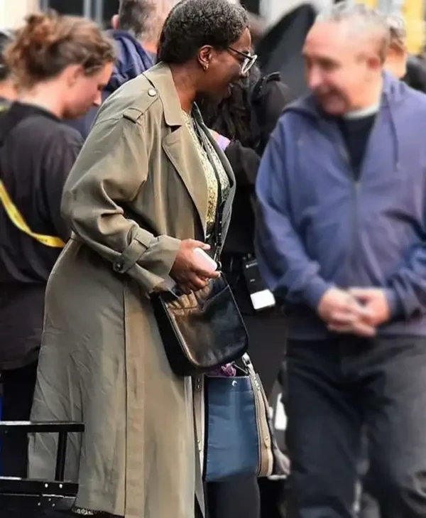 Clayface Tanya Moodie Green Trench Coat