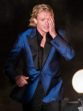 Clayface Tom Rhys Harries Blue Blazer