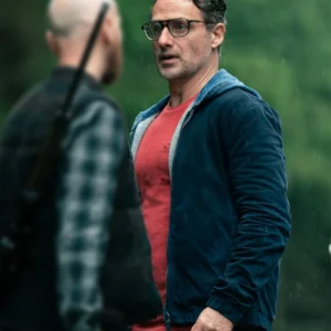 Cold Water Andrew Lincoln Blue Jacket