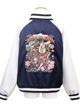 Dandadan Souvenir Bomber Varsity Jacket