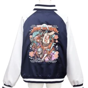 Dandadan Souvenir Bomber Varsity Jacket