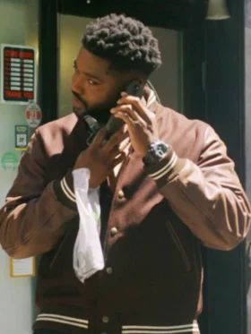Dexter Resurrection S01 Darius Jordan Lee Varsity Jacket