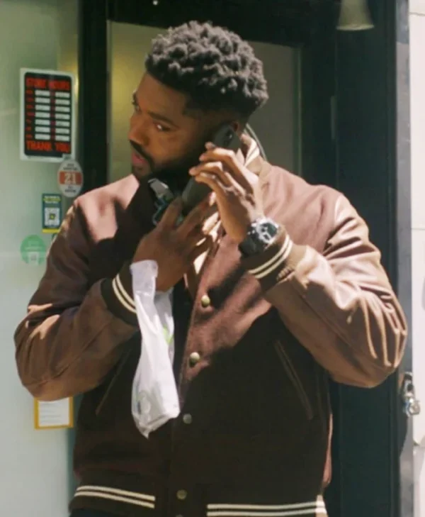 Dexter Resurrection S01 Darius Jordan Lee Varsity Jacket