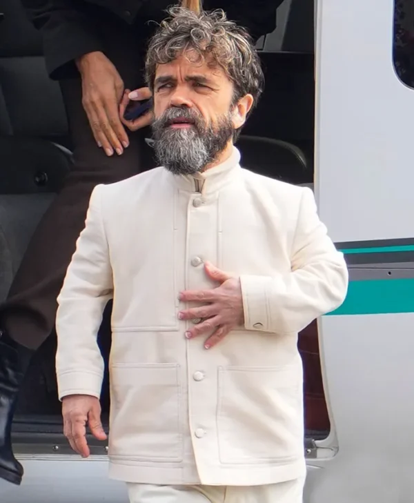 Dexter Resurrection S01 Peter Dinklage Wool Coat Side