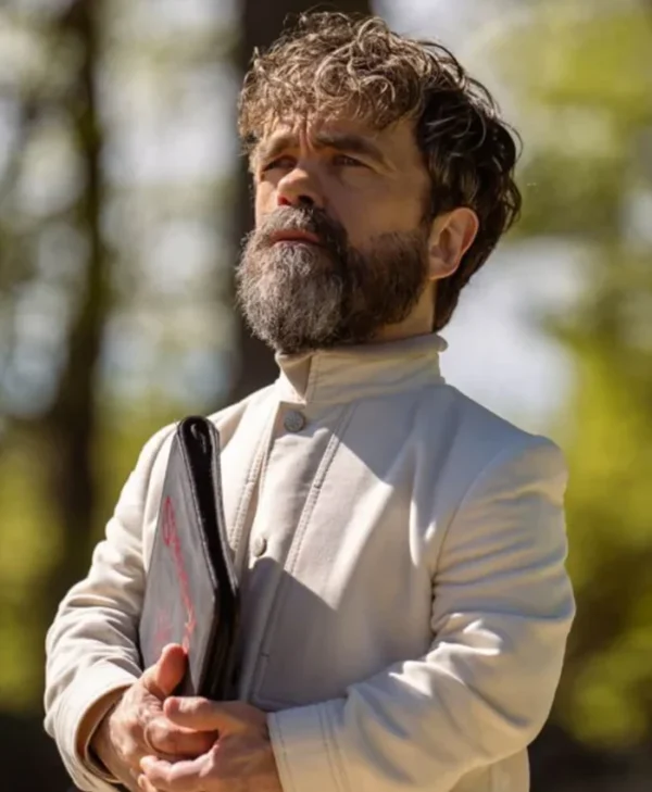 Dexter Resurrection S01 Peter Dinklage Wool Coat Front