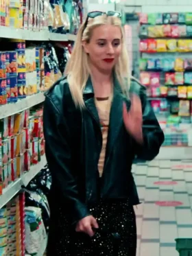 Diary of a Ditched Girl S01 Carla Sehn Black Leather Jacket