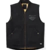 Dickies X H-D Black Vest Back