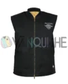 Dickies X H-D Black Vest front