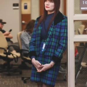 Dot Conner Webtective Libby Smallbone Checkered Coat